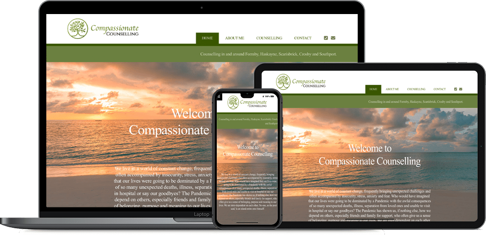 Website Design Service for Counsellors and Therapists