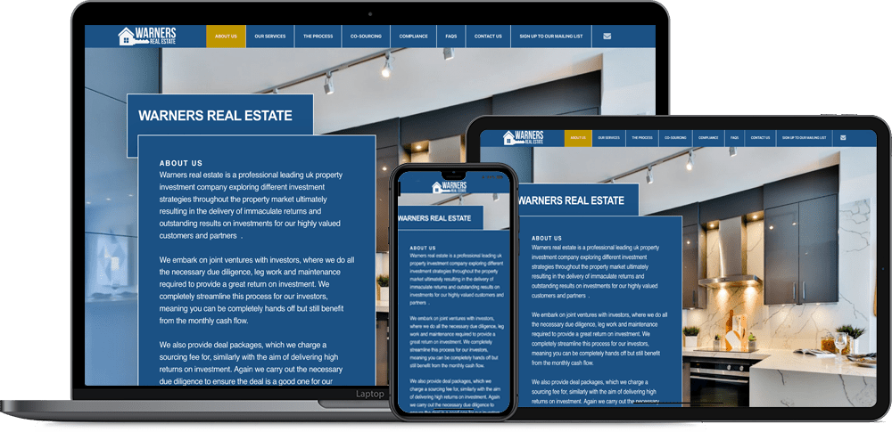 Real Estate Website Design