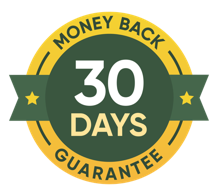 Worry free money back guarantee